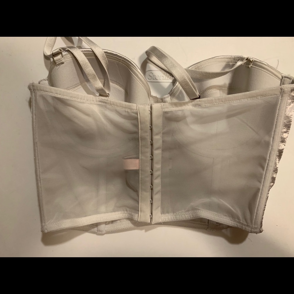 Silver Bustier - Picture 2 of 3
